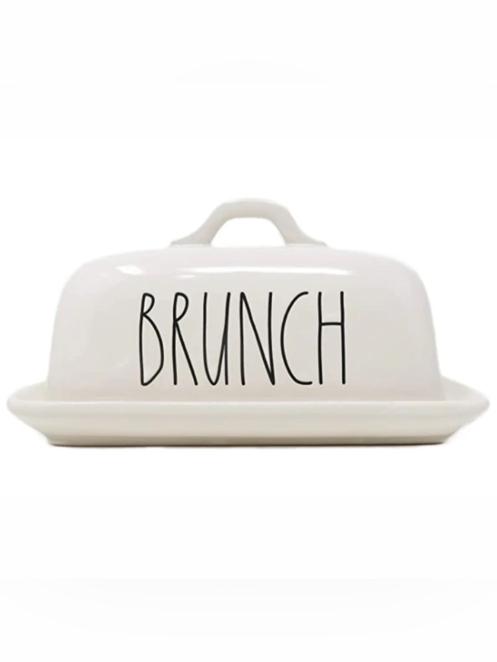 Rae Dunn Brunch Ceramic Butter Dish
